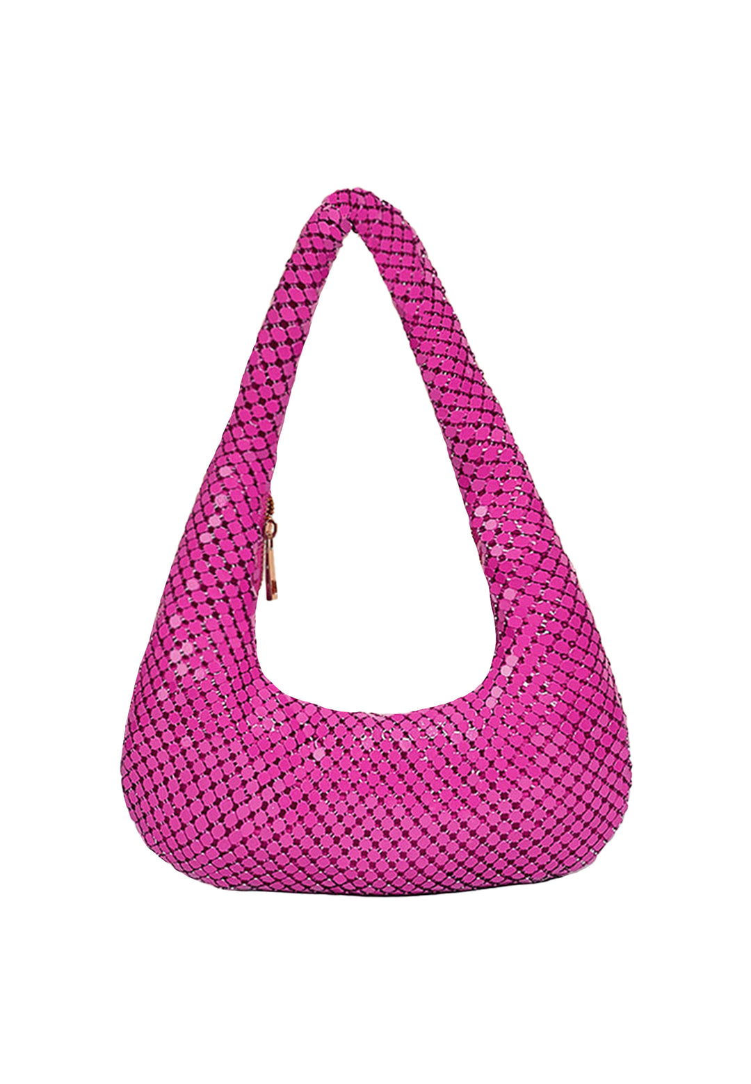 Pink Champagne Chainmail Hobo