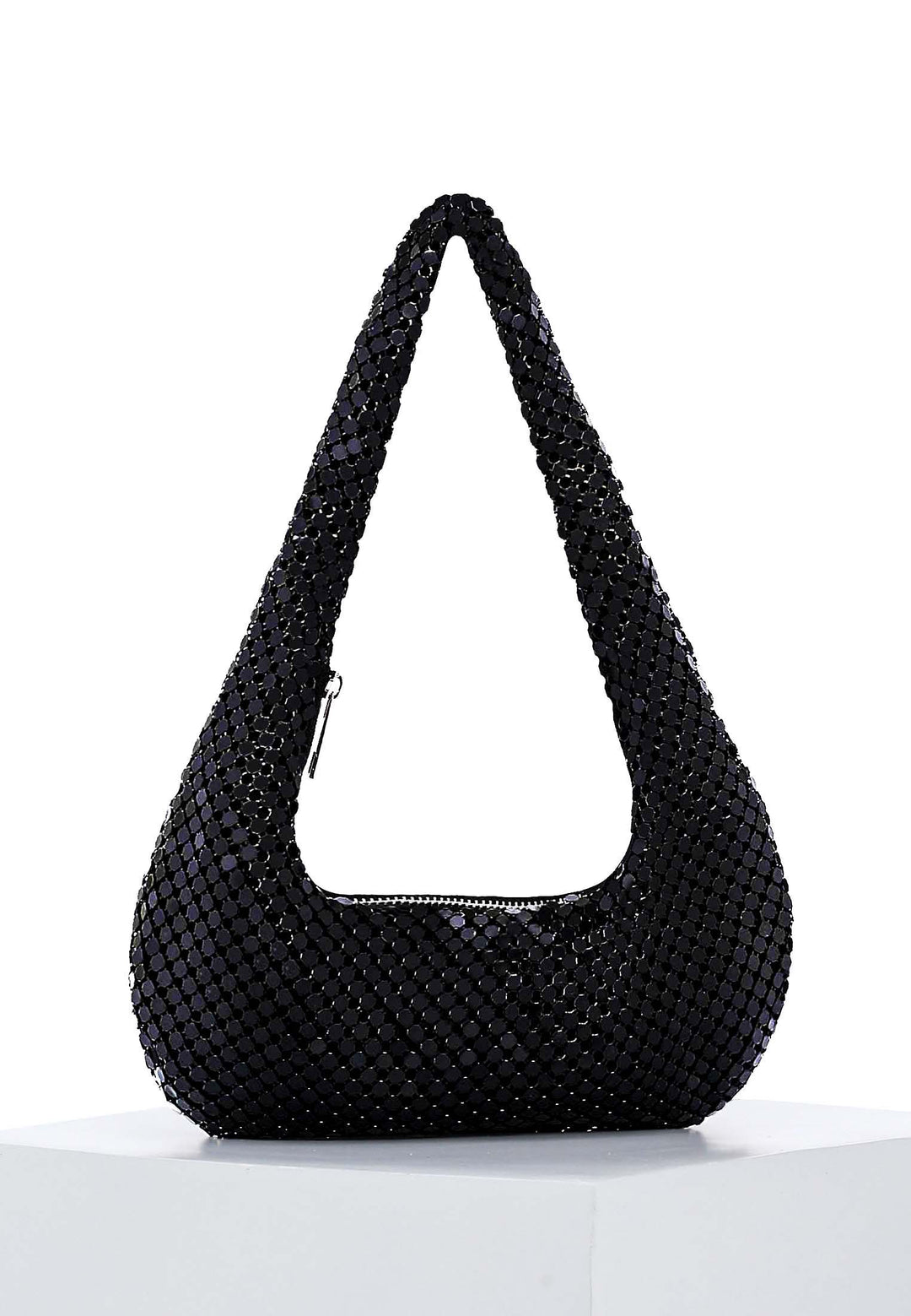 Midnight Sparkle Chainmail Hobo
