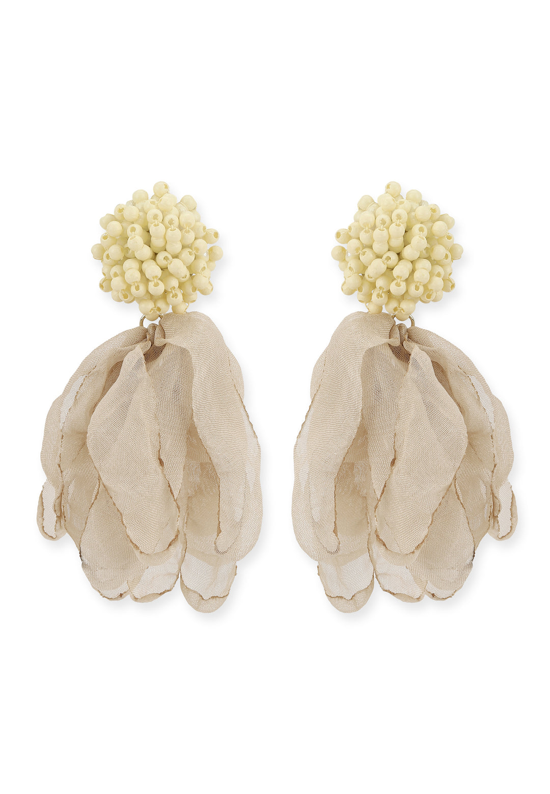 Chrysalis Earrings in Ivory