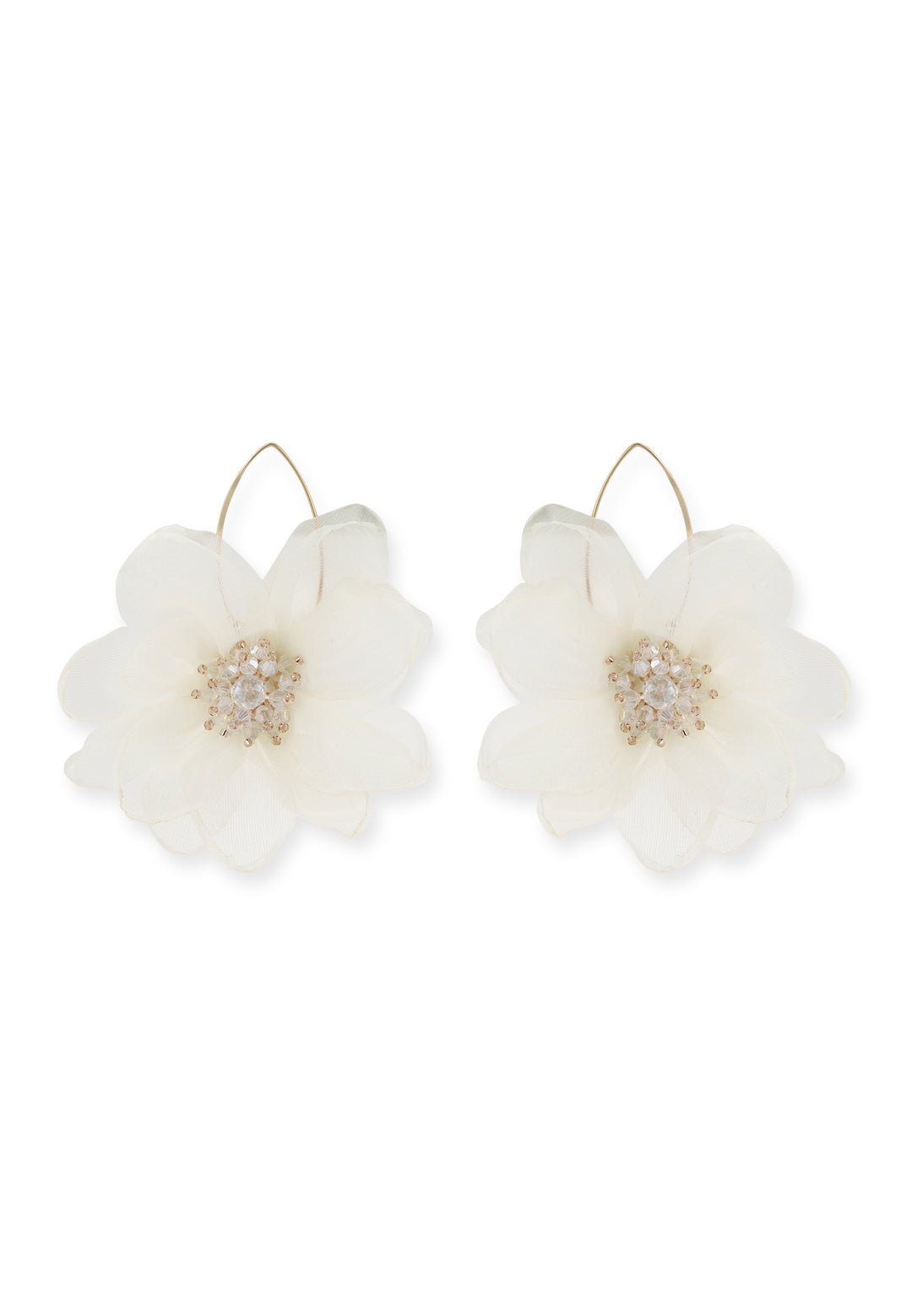 Lily Earrings in Ivory