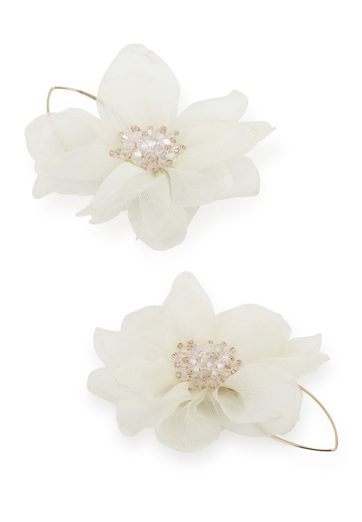 Lily Earrings in Ivory