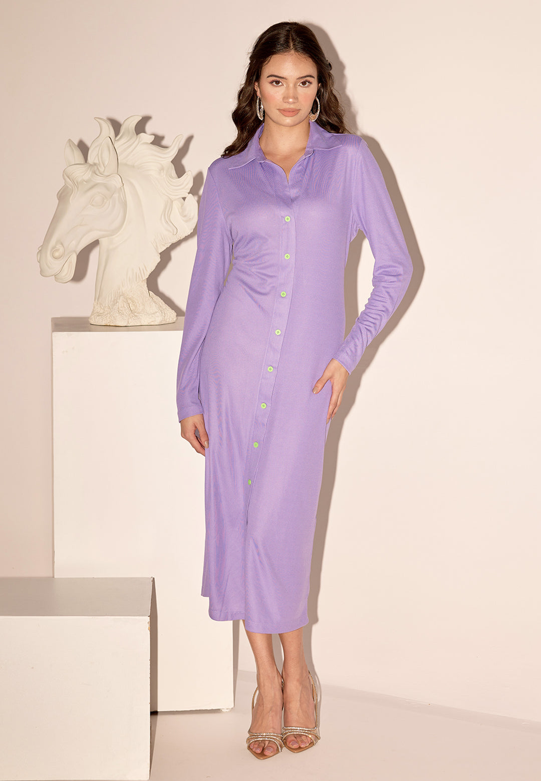 Periwinkle Lounging Dress