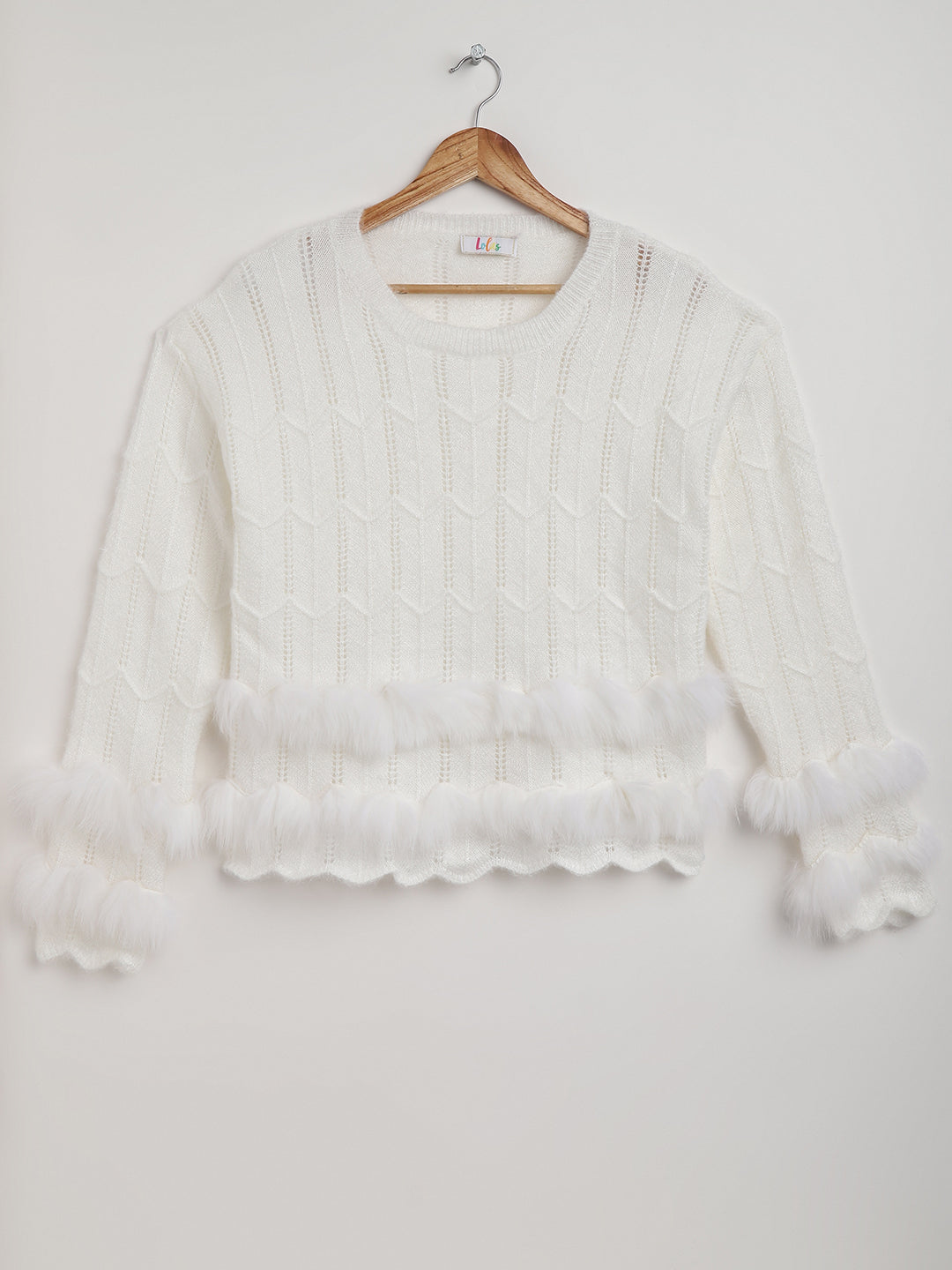Kelly Pullover in Ivory